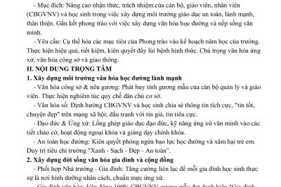Kế hoạch triển khai thực hiện Phong trào “Toàn dân đoàn kết xây dựng đời sống văn hóa” năm 2026